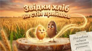 Презентація до уроку з ЯДС. Проєкт «Звідки хліб на стіл прийшов»