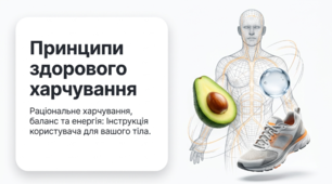 Принципи здорового харчування і контроль маси тіла