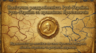 Презентація на тему: "Політична роздробленість Русі-України. Русь-Україна за правління Ярославичів" + конспект за презентацією + тести