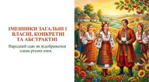 6 клас НУШ. Іменники загальні і власні, конкретні та абстрактні
