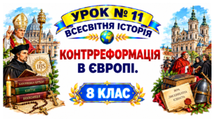 Контрреформація в Європі.