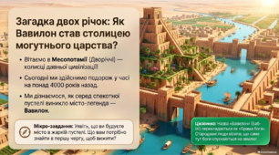 Як Вавилон став столицею могутнього царства. 6 клас