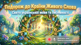 Презентація для дітей дошкільного віку «Подорож до Країни Живого Слова» до Дня української писемності та мови (27 жовтня).