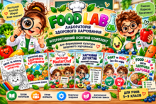 Набір матеріалів 🥗 FOOD LAB: Лабораторія здорового харчування