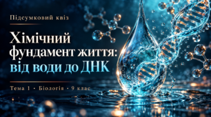 «Хімічний фундамент життя: від води до ДНК» Біологія 9 клас