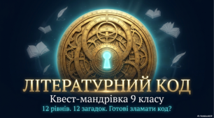 Підсумковий урок зарубіжної літератури. 9 клас. Літературний код: квест-мандрівка