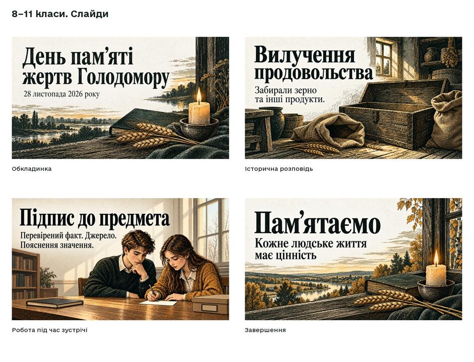 8–11 класи — Слайди