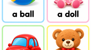 Флешкартки “Toys”
