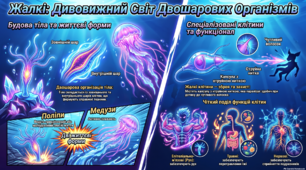 Жалкі – двошарові тварини. Небезпека жалких для здоров’я людини.