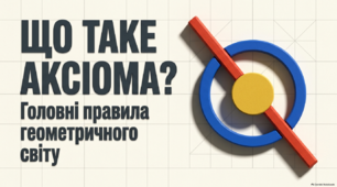 Навчальна презентація з геометрії для 7 класу: «Аксіоми, теореми, означення»