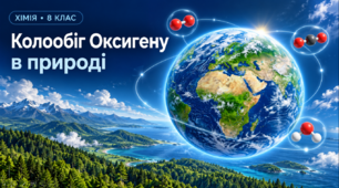 Колообіг оксигену в природі - презентація з хімії 8 клас НУШ
