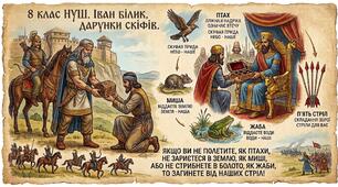 8 клас НУШ Іван Білик  ДАРУНКИ СКІФІВ