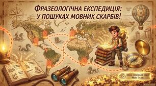 Презентація: «Подорож у захопливий світ фразеологізмів» (Фразеологічна експедиція)