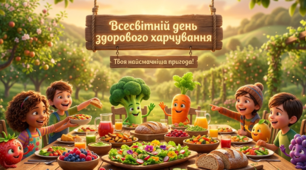 Презентація «Всесвітній день здорового харчування» для учнів 1–4 класів