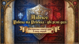 Урок розвитку мовлення у 7 класі: «Ровена та Ребекка – дві різні долі» (за романом В. Скотта «Айвенго»)