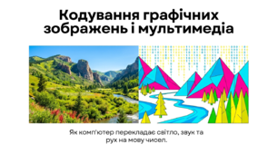 10 клас Кодування графічних зображень і мультимедіа. Презентація+Практичне