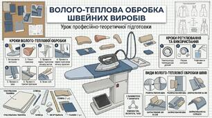 М.1. Волого-теплова обробка швейних виробів