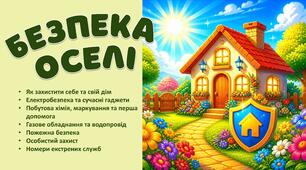 Безпека оселі: Електробезпека. Побутова хімія. Пожежна безпека.