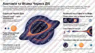 Робочий аркуш з астрономії: Еволюція зір. Чорні діри.