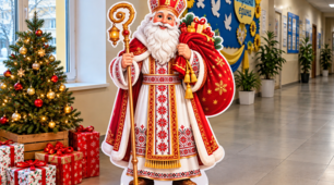 🎅 Ростова фігура Святого Миколая 🇺🇦