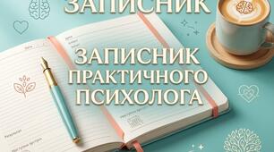 Записник практичного психолога: журнал обліку консультацій, тижневий планувальник та бланки протоколу сесій (DOCX для друку)