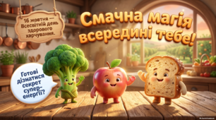 Презентація «Смачна магія здорового харчування» (До Всесвітнього дня здорового харчування — 16 жовтня)