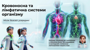 Презентація до уроку. Кровоносна та лімфатична система організму людини. 8 кл НУШ