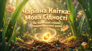 Чарівна квітка "Мова гідності"