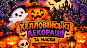 Хелловінські декорації та маски