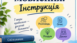 Жанри мовлення.Інструкція.
