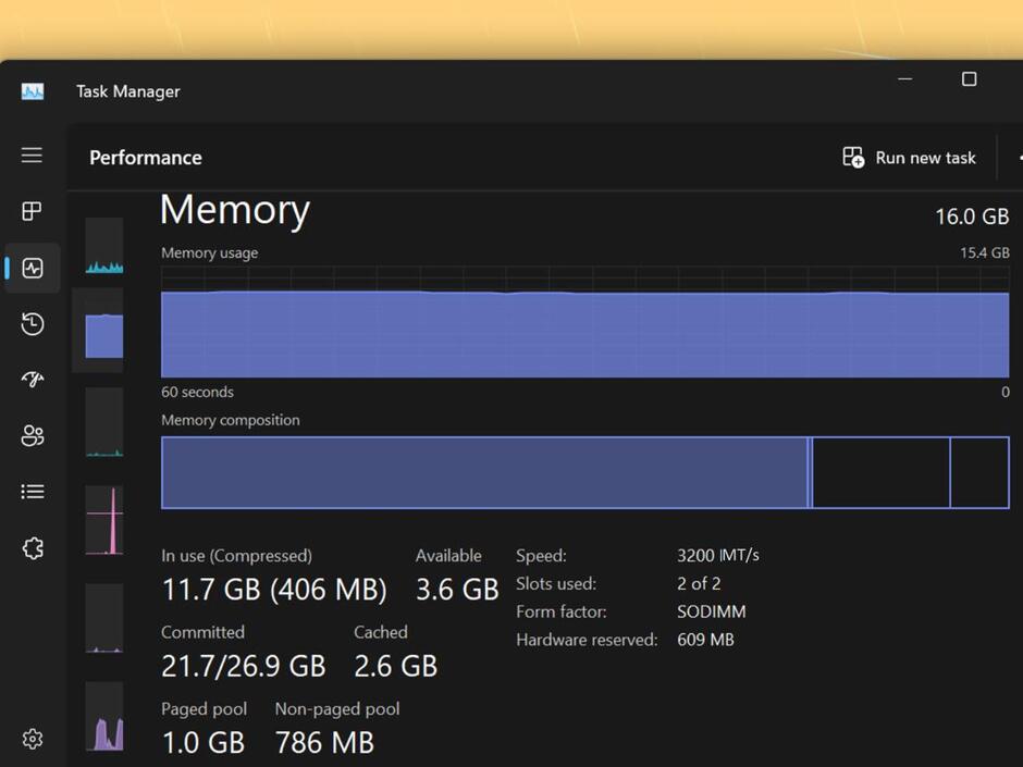 Microsoft is switching RAM speed units in Task Manager — finally moving to the more technically correct MT/s | Tom's Hardware