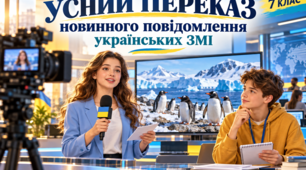 РМ №5. Усний переказ новинного повідомлення українських ЗМІ. Українська мова, 7 клас