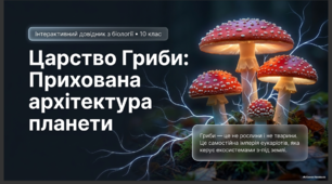 Біорізноманіття нашої планети як наслідок еволюції. Гриби.