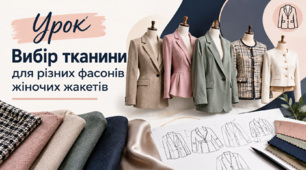 Вибір тканини для різних фасонів жіночих жакетів