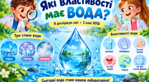 Презентація «Які властивості має вода?» 3 клас НУШ