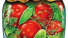 Художньо-продуктивна діяльність. Аплікація. Консервуємо овочі.