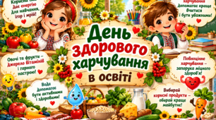 Роздатковий матеріал (картки)  до Дня харчування в закладах освіти