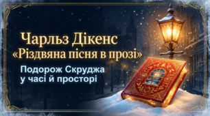 Чарльз Дікенс. «Різдвяна пісня в прозі». Подорож Скруджа у часі й просторі