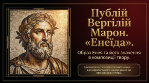 «Публій Вергілій Марон. "Енеїда". Образ Енея та його значення в композиції твору. Щит Енея» . Презентація + конспект уроку