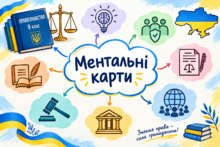 Правознавство. 9 клас НУШ. Ментальні карти. До підручника О.Наровлянського.