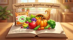 «Чарівна книга здорового харчування: пізнавальна подорож у світ корисних продуктів»