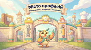 «Хто що робить? Професії твоїх батьків. Чому дорослим бути — це цікаво? Ким я хочу стати?»
