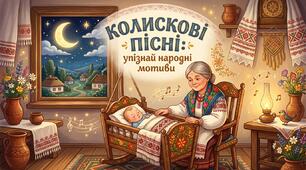Інтерактивна вправа «Колискові пісні: упізнай народні мотиви»