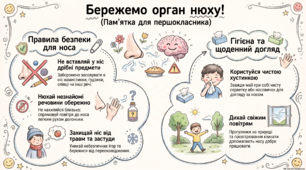 Урок 24. За допомогою чого ми відчуваємо запахи