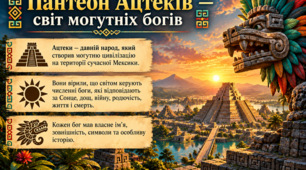Презентація Пантеон ацтеків — світ могутніх богів