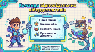 Чому важливо бути відповідальним. Безпечна робота в інтернеті