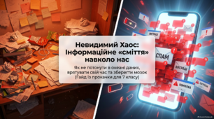 Інформаційне «сміття» цифрового і нецифрового формату - презентація з інформатики 7 клас НУШ