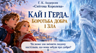 Ганс Крістіан Андерсен. “Снігова Королева”. Кай і Герда. Боротьба добра і зла
