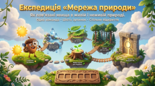 Як пов’язані явища в живій і неживій природі. Урок-гра