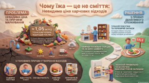 «Чому ми викидаємо їжу? Невидима ціна кожного шматочка» | Інтерактивна презентація до 16 жовтня | 5–7 класи